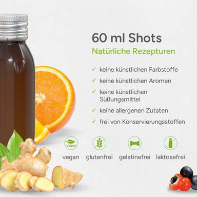 Energy shot Guarana 60 ml - Standaard