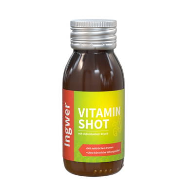 Vitamin-Shot Orange und Ingwer 60 ml - Standard