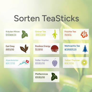 Theestick voor 1 kop thee - Kruiden rooibos-munt