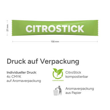 Lemon stick voor 1 kop hete limonade - Warme citroen