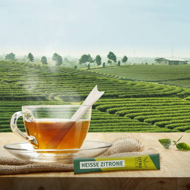 Lemon stick voor 1 kop hete limonade - Warme citroen