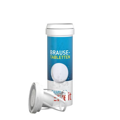 Koker met 10 multivitamine bruistabletten - Standaard