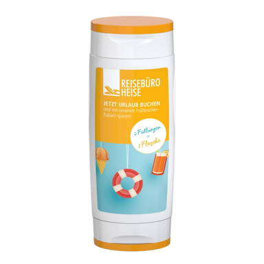 Duopack tube zonnebrancrème en handreinigingsgel | factor 30 voor gevoelige huid | 2 x 50 ml in 1 tube - Standaard