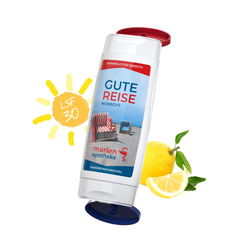Duopack tube zonnebrancrème en handreinigingsgel | factor 30 voor gevoelige huid | 2 x 50 ml in 1 tube