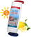 Duopack tube zonnebrancrème en handreinigingsgel | factor 50 voor gevoelige huid | 2 x 50 ml in 1 tube - Standaard