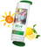 Duopack tube zonnebrancrème en handreinigingsgel | factor 30 | 2 x 50 ml in 1 tube - Standaard