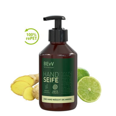 Handpomp met handzeep gember-limoen 250 ml - Standaard