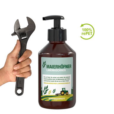 Handpomp met professionele handwaspasta 250 ml - Standaard