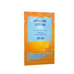 Sachet zonnebrandcrème | factor 30 voor gevoelige huid | 10 ml