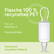 Bumper zonnebrand spray | factor 50 | 50 ml - Wit