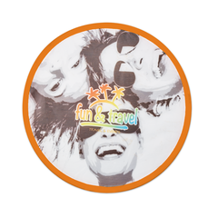 Collapsible frisbee with full-color print 25 cm