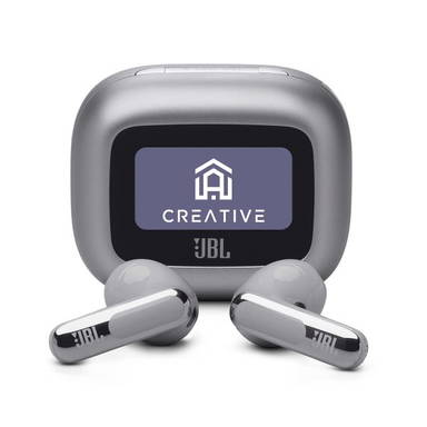 JBL Live Flex 3 draadloze oordopjes - Zilver