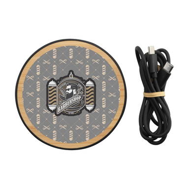 Bamboo 15W Wireless Fast Charger draadloze snellader