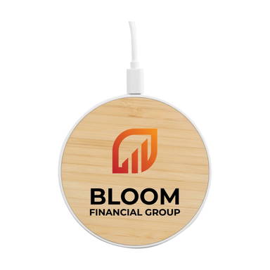 Bamboo 15W Wireless Fast Charger draadloze snellader
