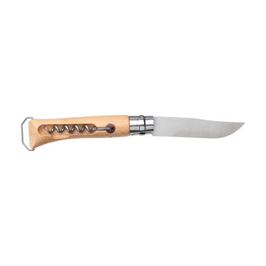 Opinel No 10 Kurkentrekker Flesopener in sleeve