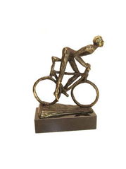Sport sculpture “Biker”