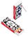 Luciferdoosje FLORETT M – Maat M (56 x 27 x 10 mm, 15 lucifers)