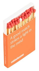 TENNIS M FLAT Lucifersdoosje – Maat M (56 x 48 x 7 mm, 24 lucifers)