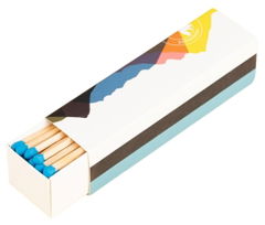 Luciferdoosje FOCUS – Maat L (110 x 30 x 30 mm, 35 lucifers)