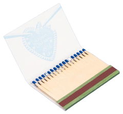 BASEBALL Rechthoekige Lucifersdoosje – Grootte (50 x 74 mm, 36 lucifers)