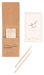 Mapje met 10 tandenstokers | 40 x 67 mm