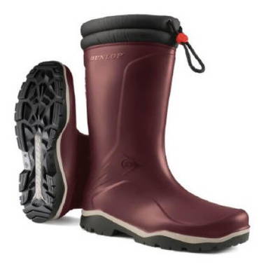 Dunlop Blizzard gevoerde laars - Burgundy