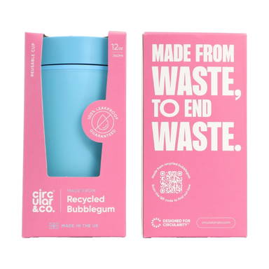 Circular&Co Recycled Bubblegum Coffee Cup 227 ml koffiebeker