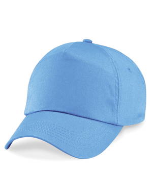 Beechfield 5 panel kinder cap - Sky blue