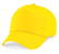 Beechfield 5 panel kinder cap - Yellow