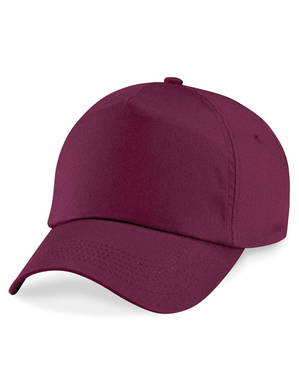 Beechfield 5 panel kinder cap - Burgundy