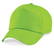 Beechfield 5 panel kinder cap - Lime green
