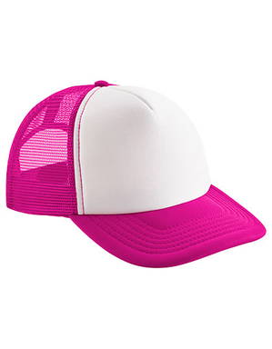 Beechfield kinder trucker cap - Fuchsia