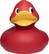 XXL badeend 30 cm - Red