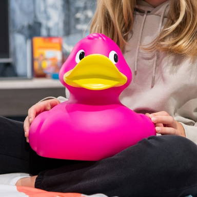 XXL Badeente 30 cm - Rosa