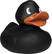 XXL badeend 30 cm - Black