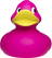 XXL badeend 30 cm - Pink