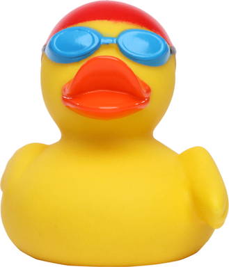 Canard de bain nageur - Multicolore