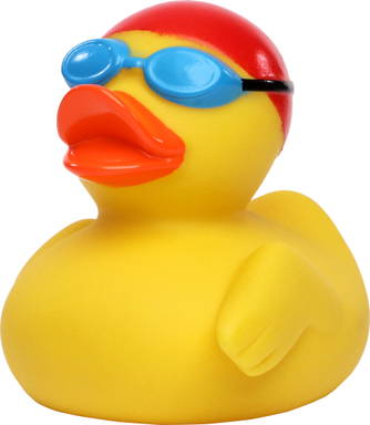 Canard de bain nageur - Multicolore