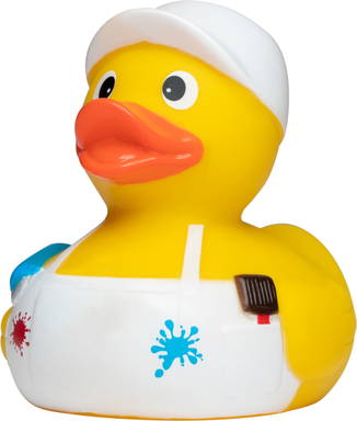 Canard de bain peintre - Multicolore