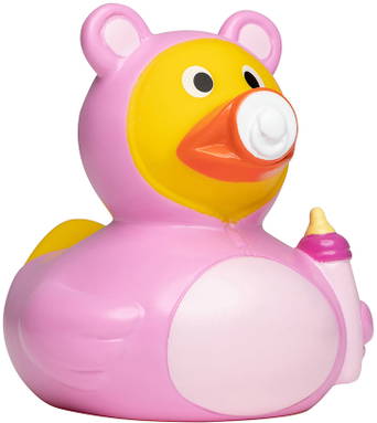 Baby badeend - Rose