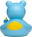 Baby badeend - Light blue