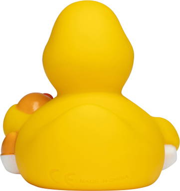 Badeente mit Baby - Mehrfarbig