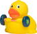 Weightlifter rubber duck - Multicoloured
