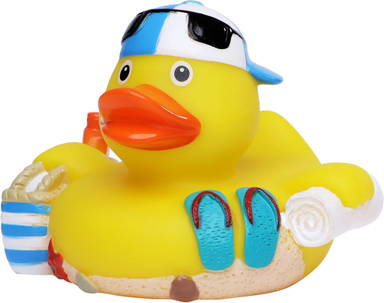 Strand-Badeente - Mehrfarbig