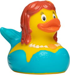 Canard de bain sirène