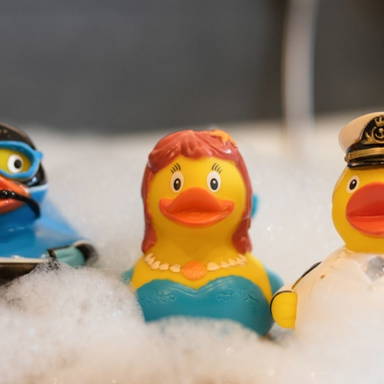 Meerjungfrau-Badeente - Mehrfarbig