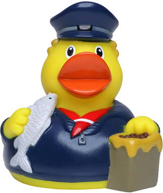 Hamburg Badeente - Mehrfarbig
