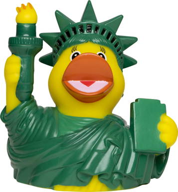 New York Badeente - Mehrfarbig