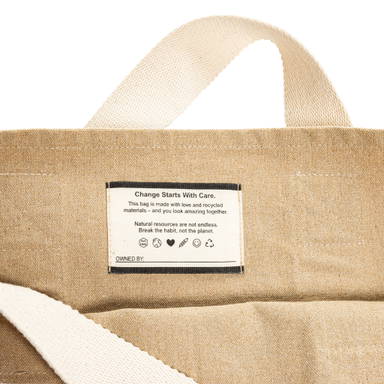BEAU AWARE™ strandtas van 400gsm gerecycled canvas