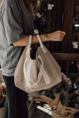BEAU AWARE™ strandtas van 400gsm gerecycled canvas